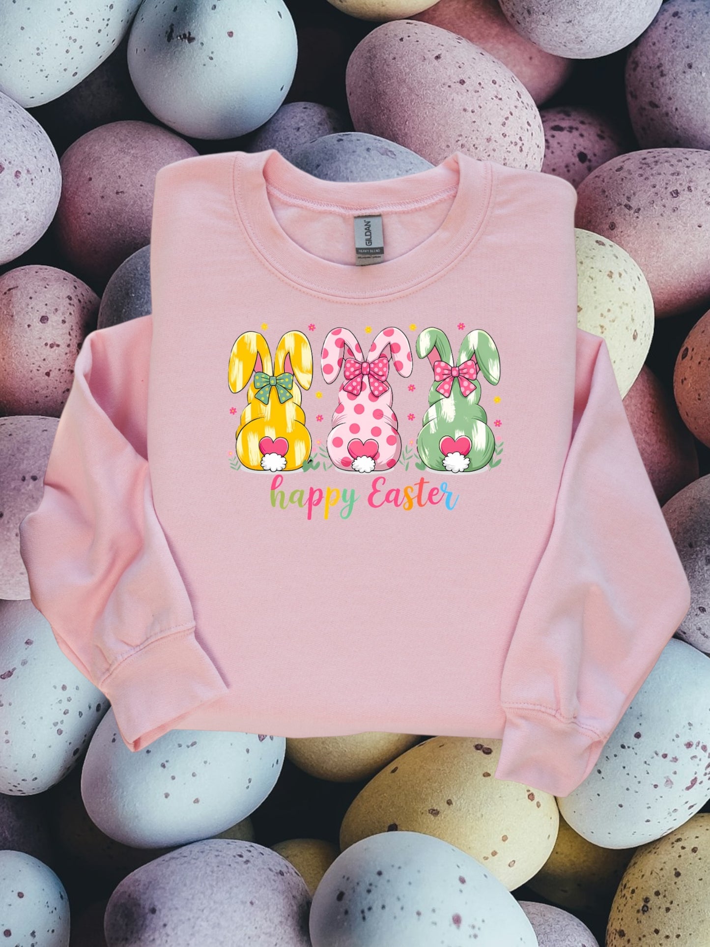 Happy Easter bunnies tshirt