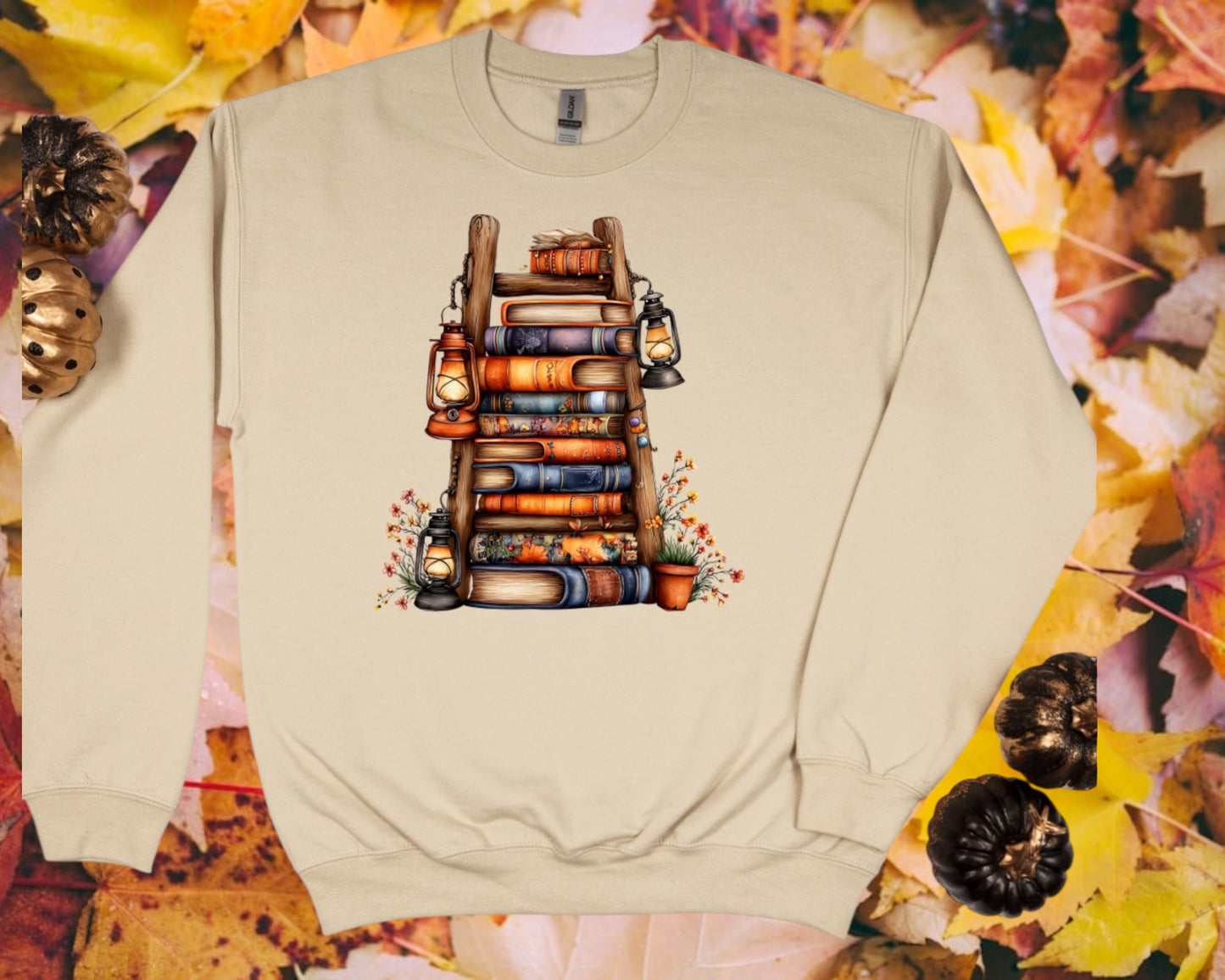 Book ladder crewneck