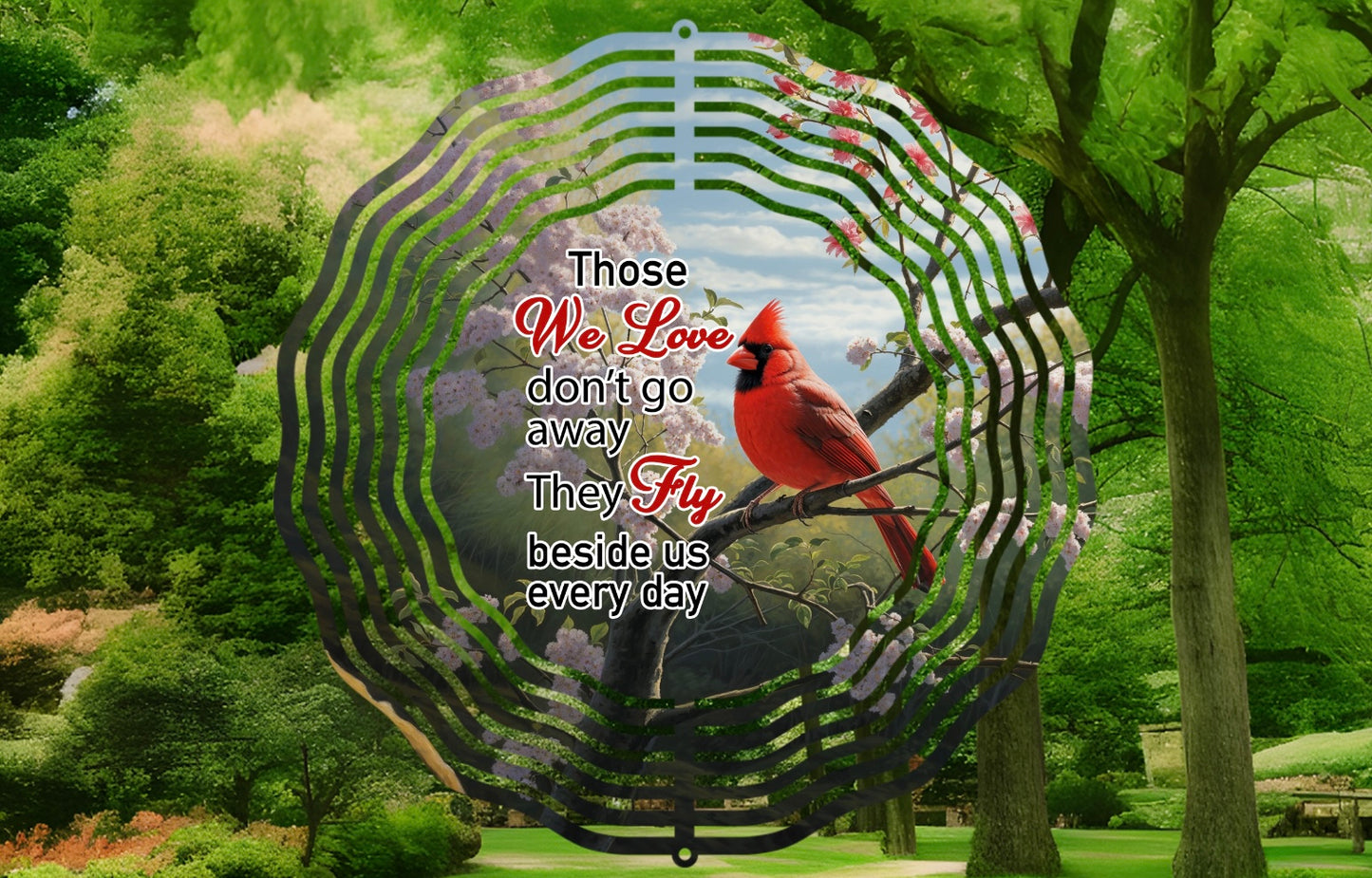 Fly beside us 8in windspinner