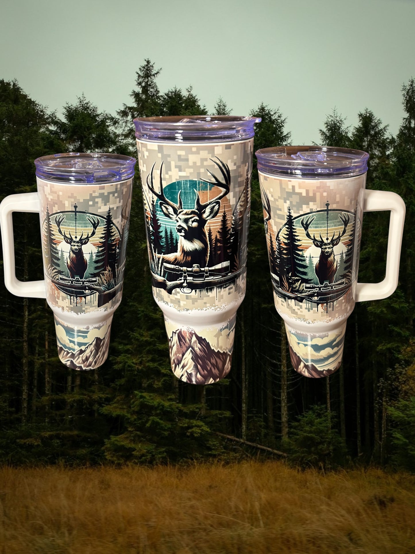 Deer 40oz tumbler