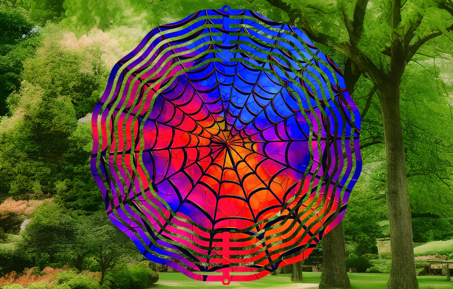 Spider web 8in windspinner