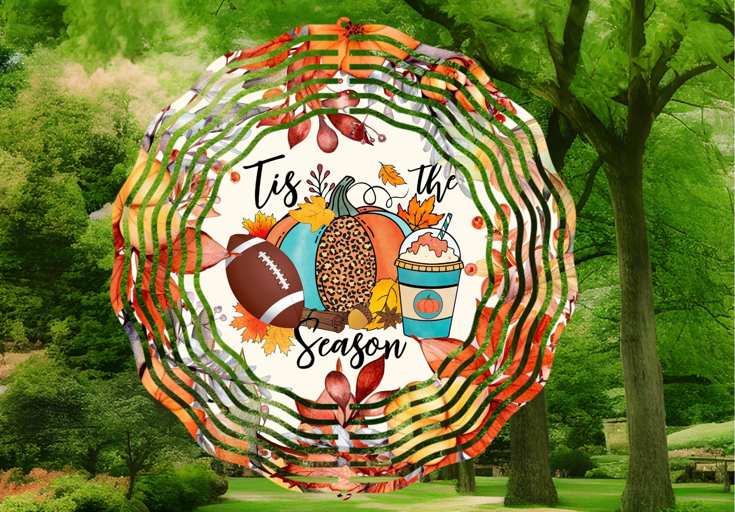 Tis the season (fall) 8in wind spinner