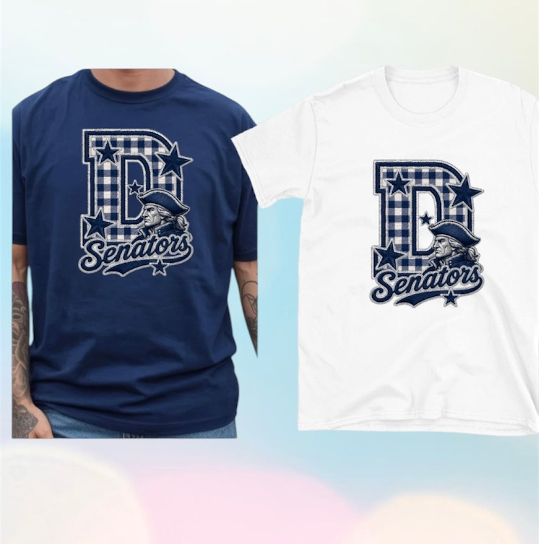 Senators patchwork Tshirt