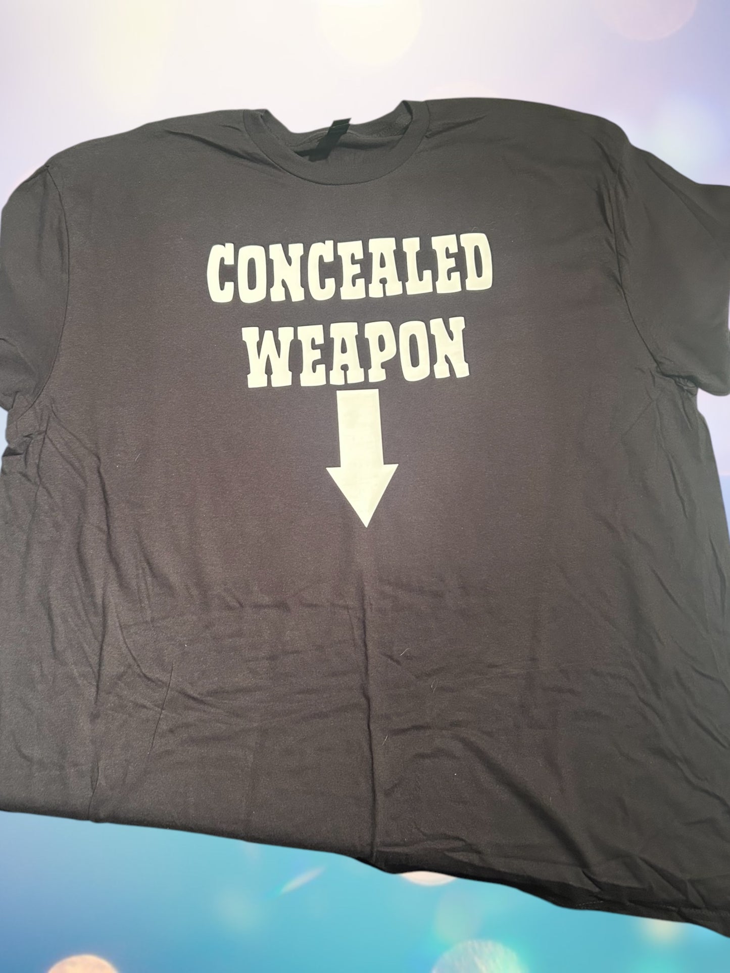 Concealed weapon tshirt