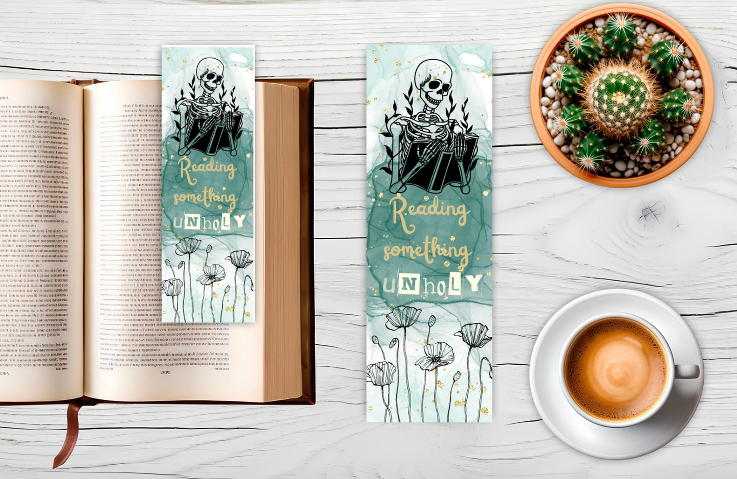 Reading something unholy bookmark