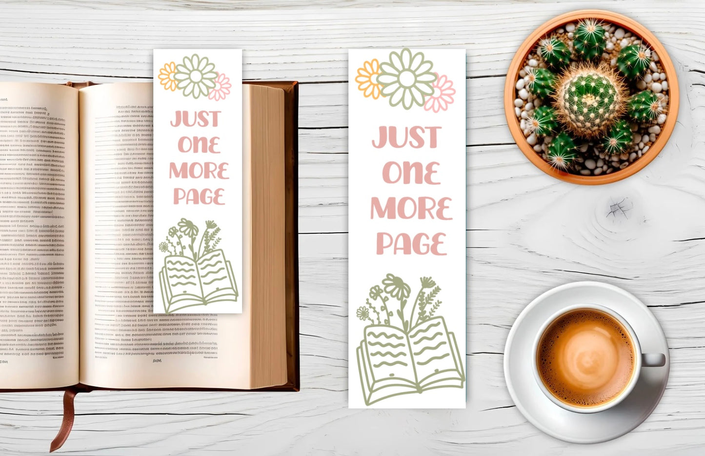 Just one more page bookmark