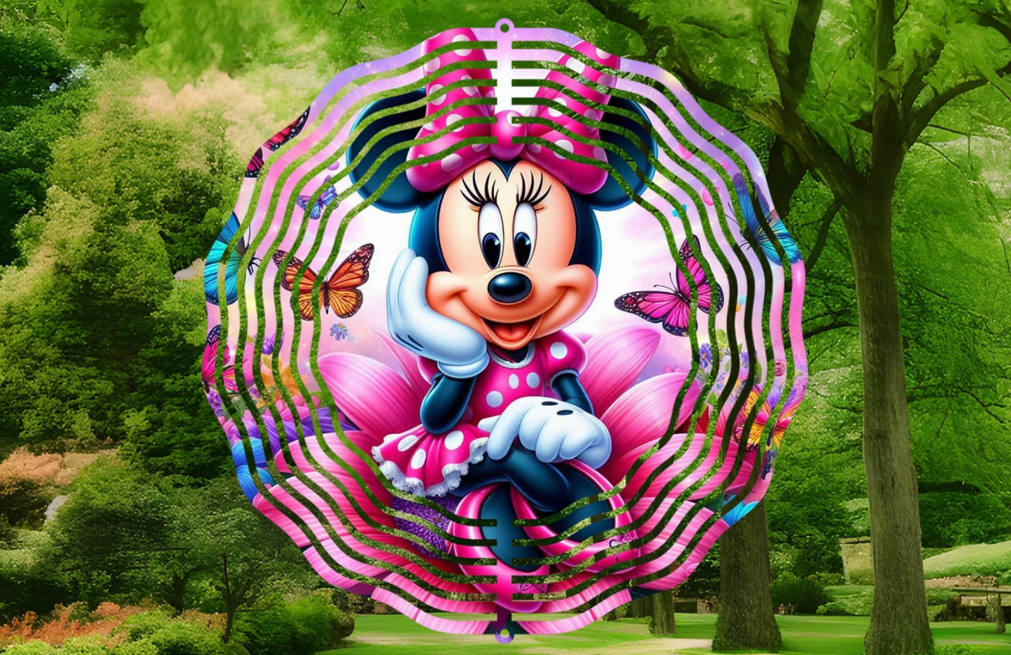 Minnie 8in wind spinner