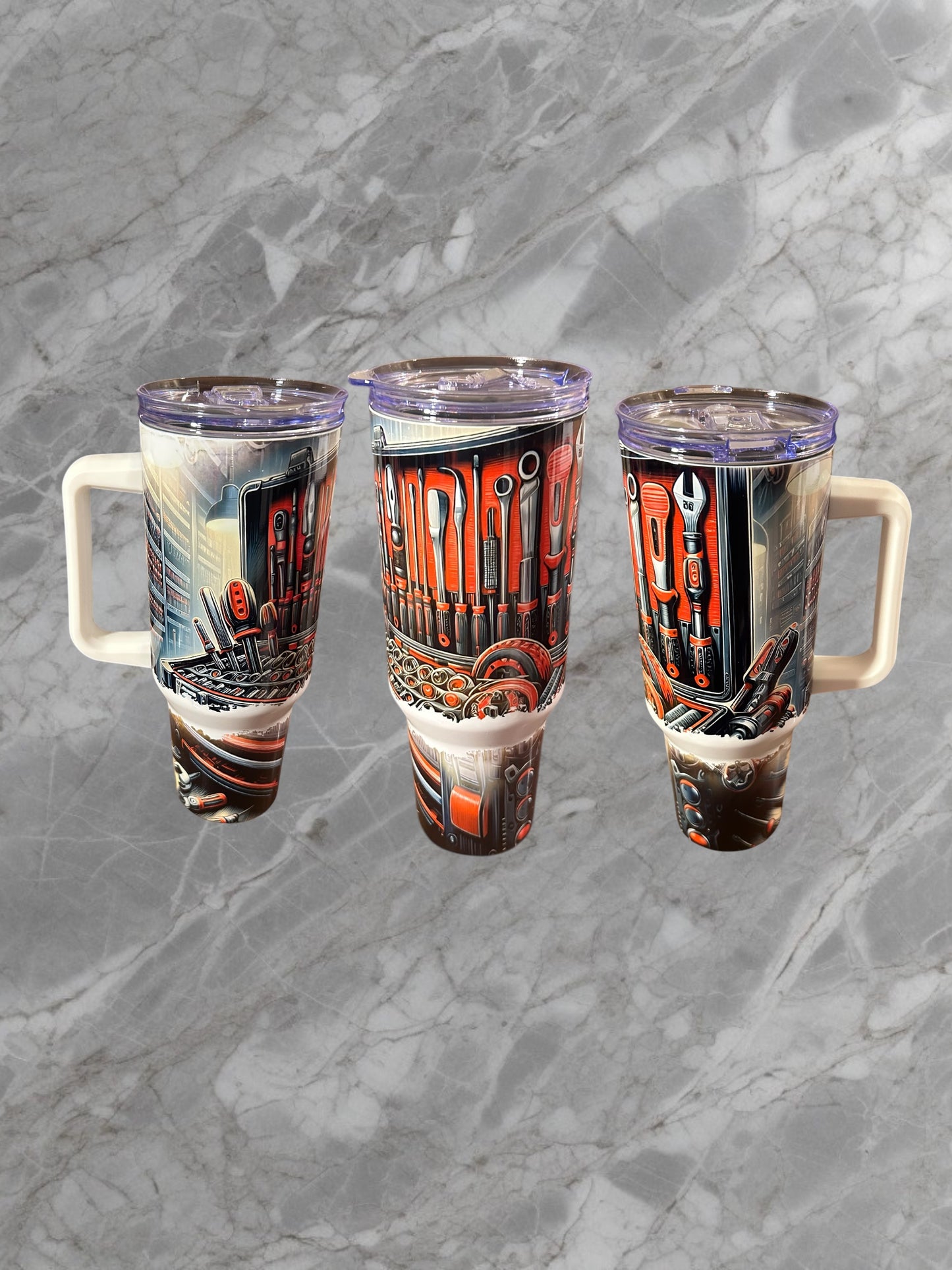Tool box 40oz tumbler