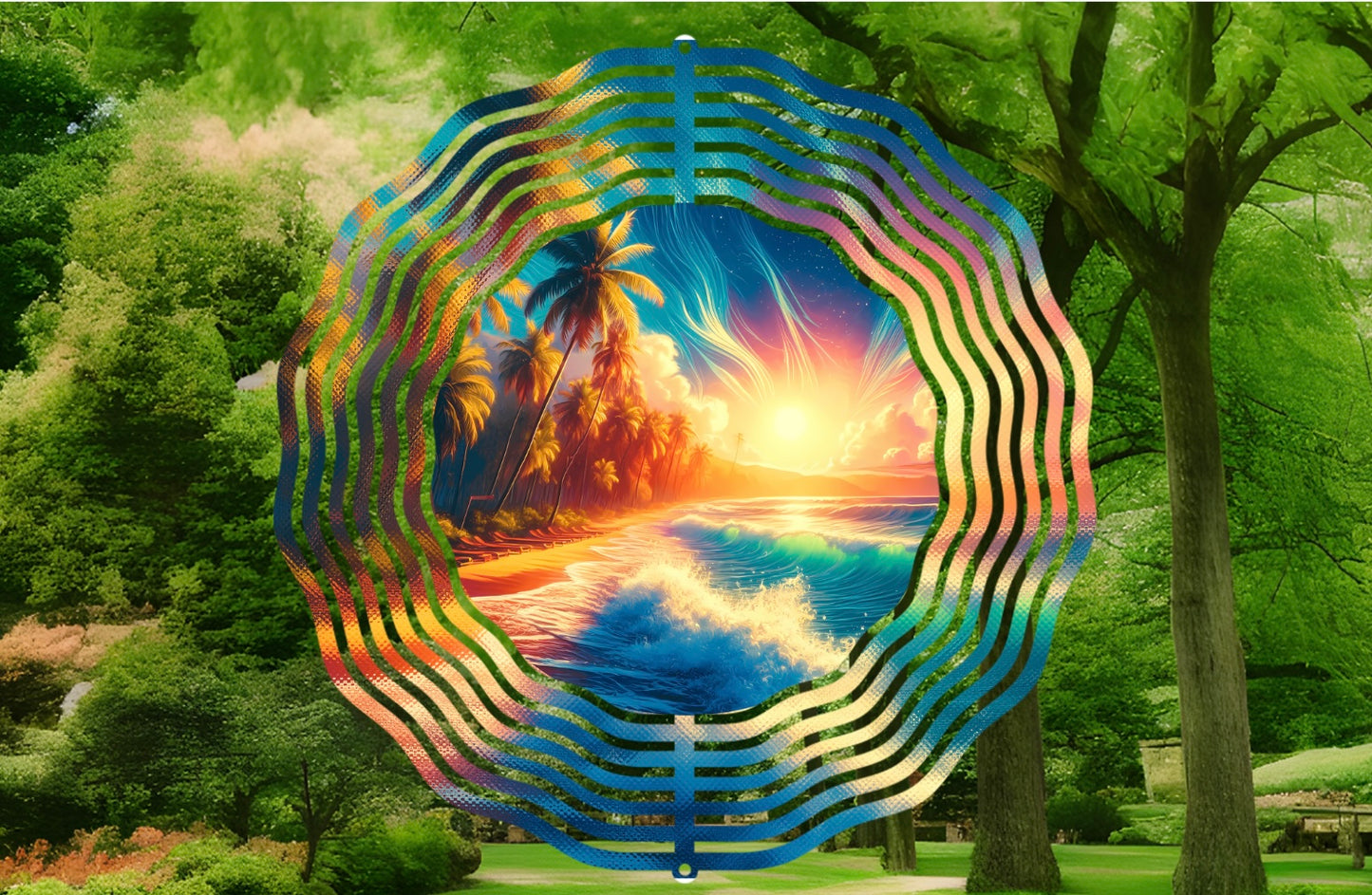 Sunrise 8in wind spinner