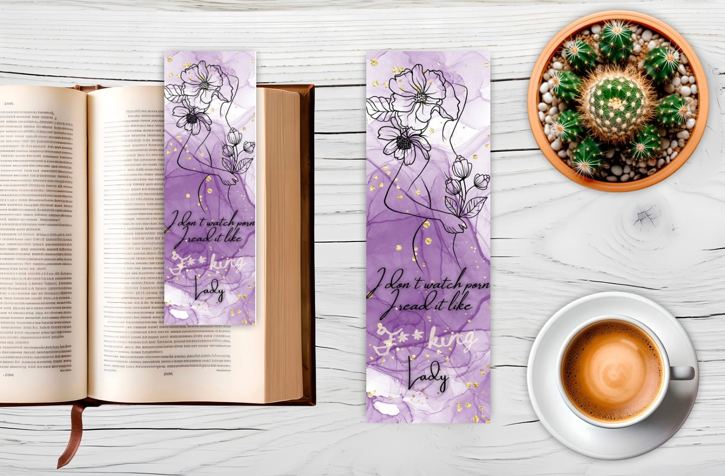 I don’t watch porn I read it like a lady book mark