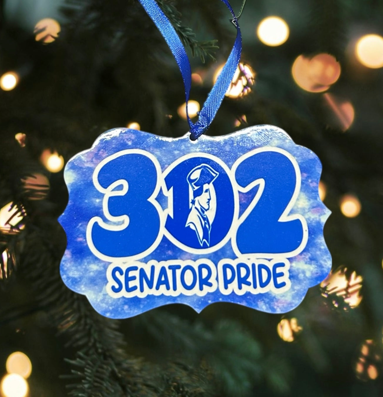 302 senator pride ornament