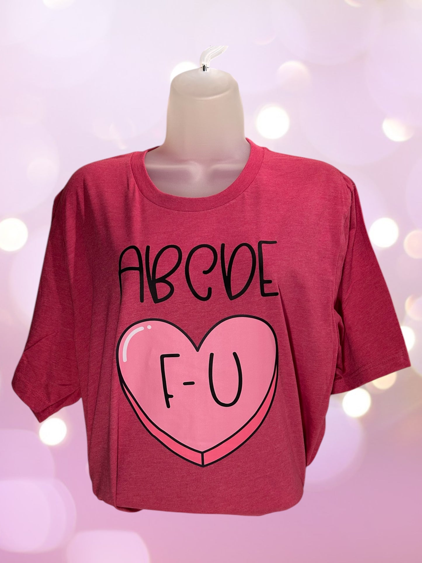 ABCDE F-U tshirt