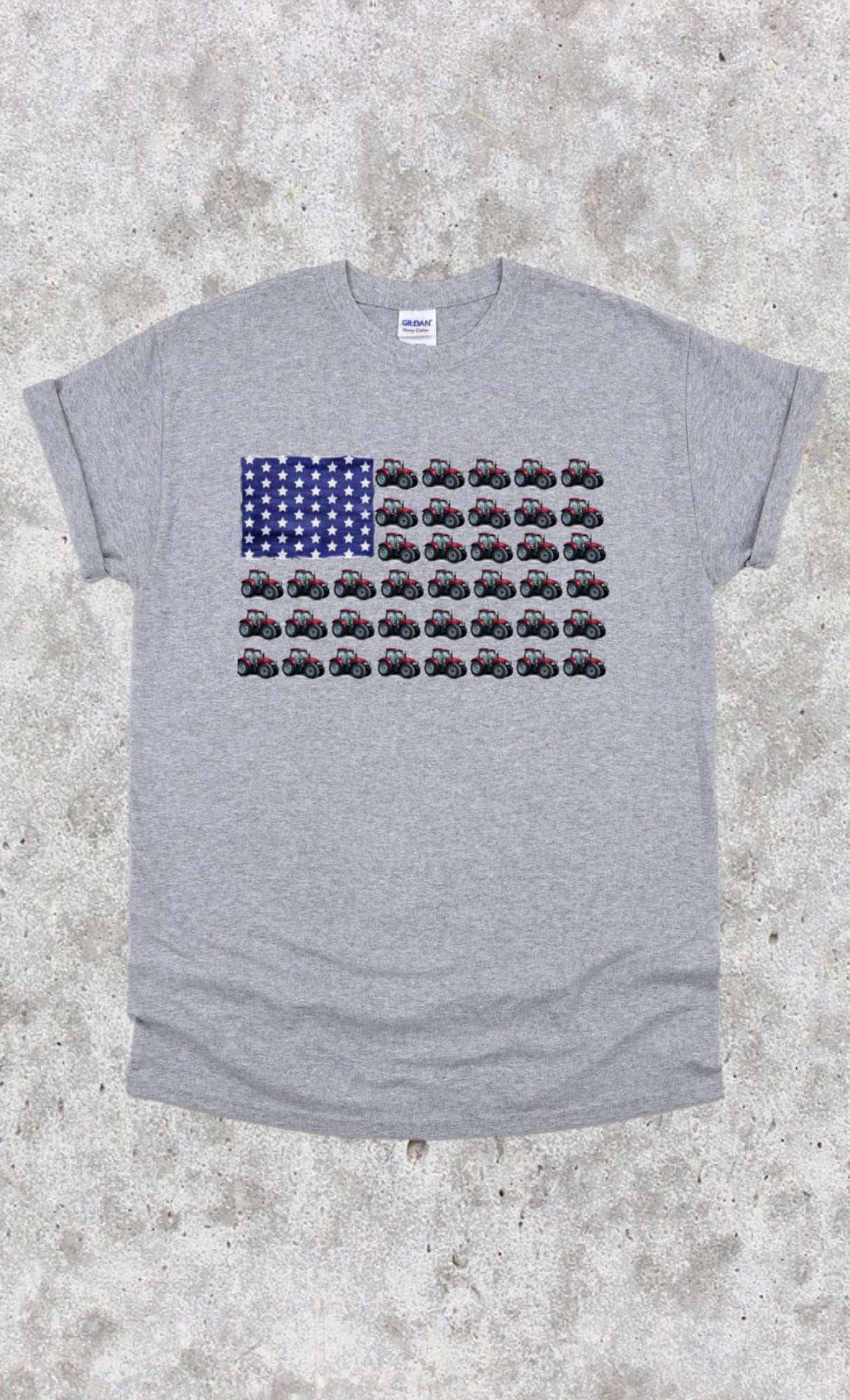 Case American flag tshirt