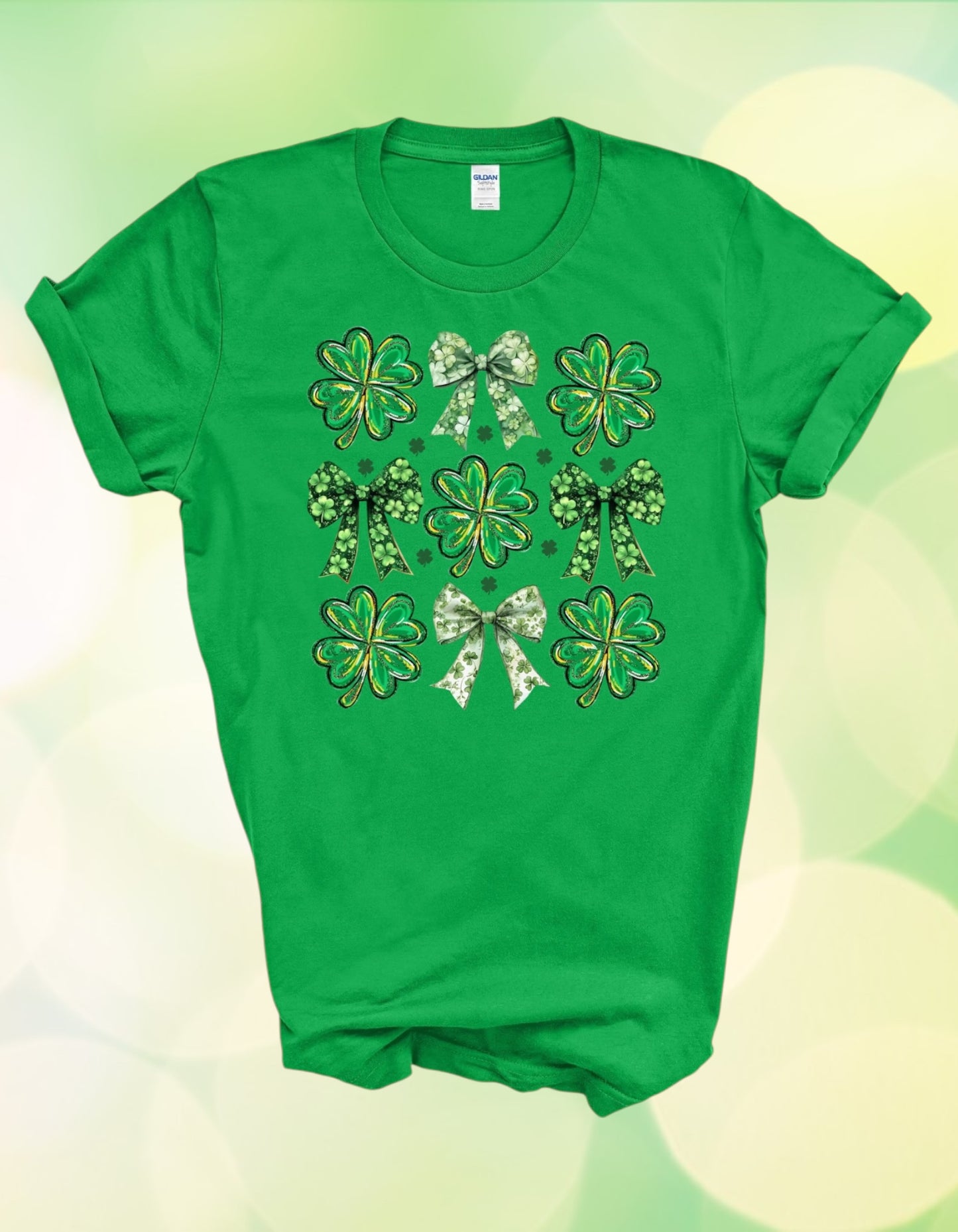Clover bow coquette tshirt