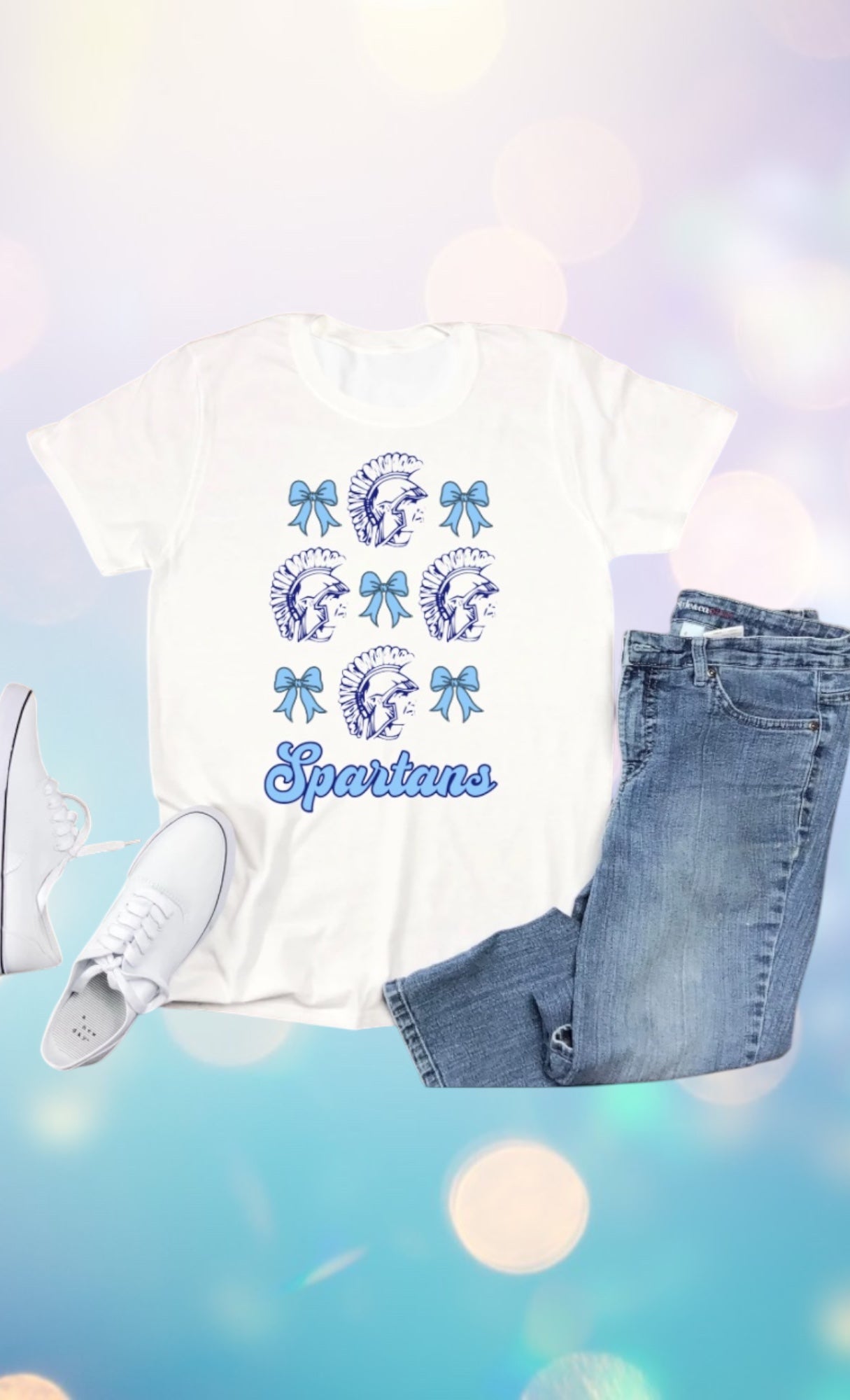 Spartans coquette tshirt