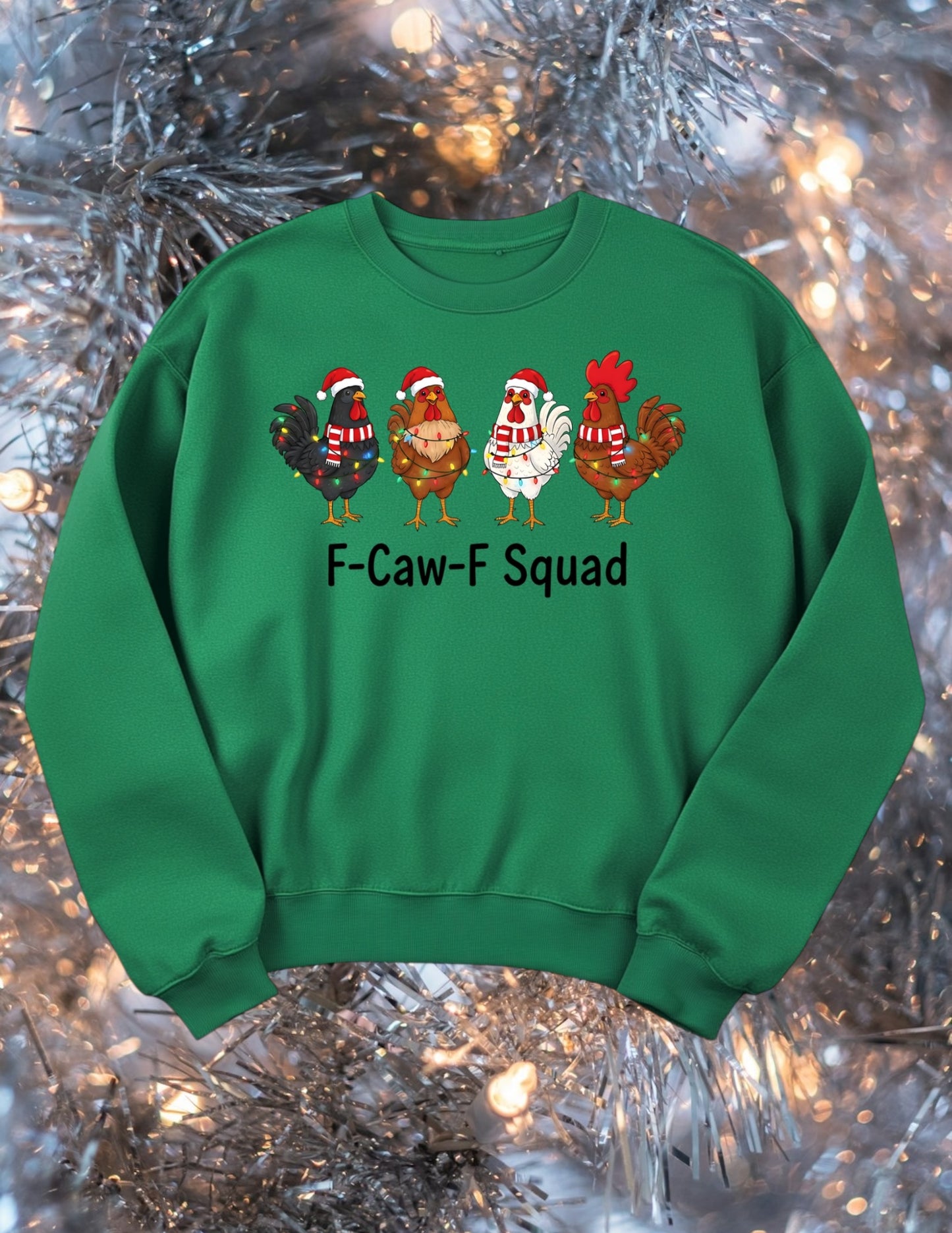F-caw-f squad crewneck