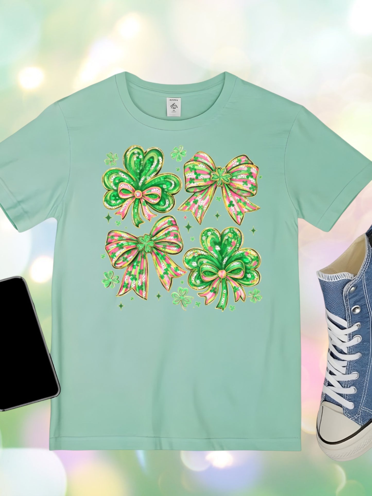 St pattys day bows Tshirt