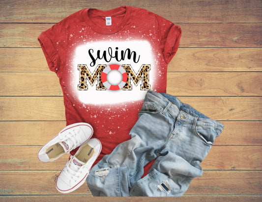 Swim mom tshirt