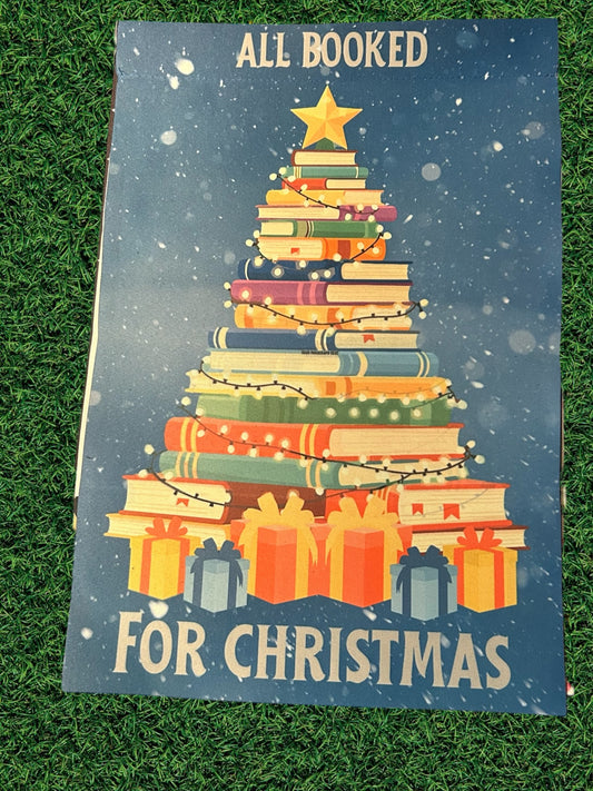 All booked for Christmas flag