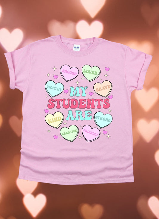My students are Tshirt