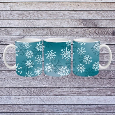 Snowflakes mug