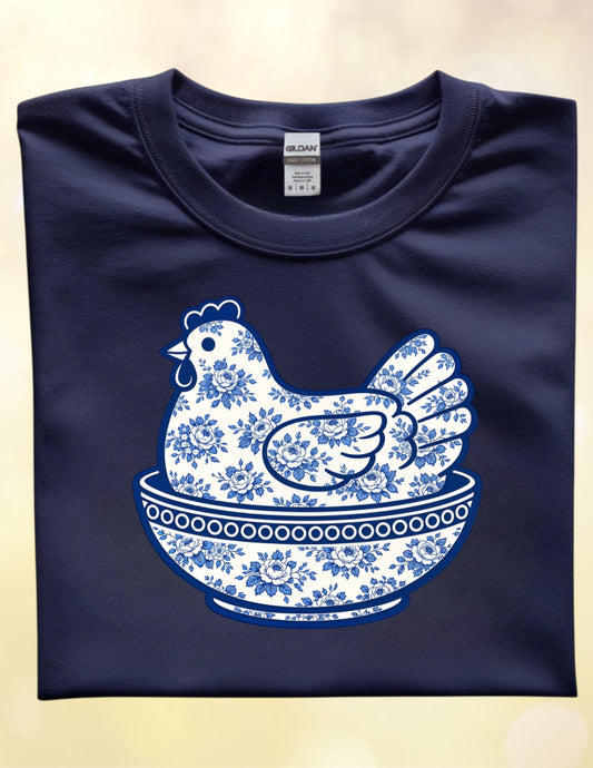 Vintage Chicken Tshirt