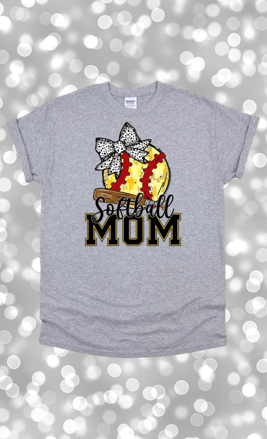 Softball mom tshirt