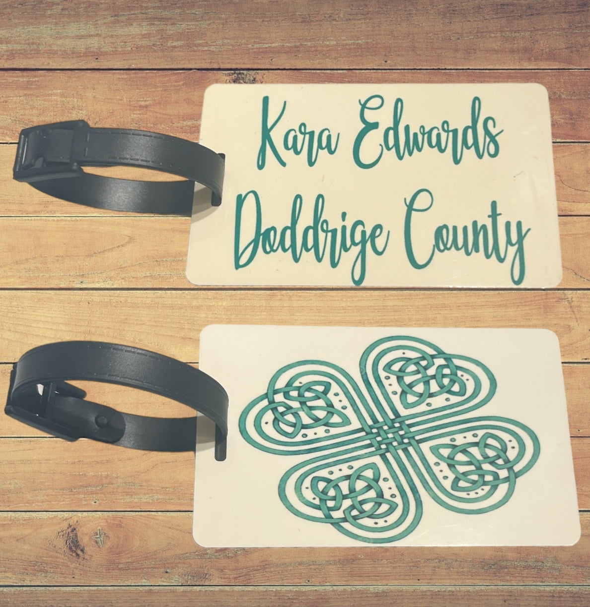 Custom luggage tag