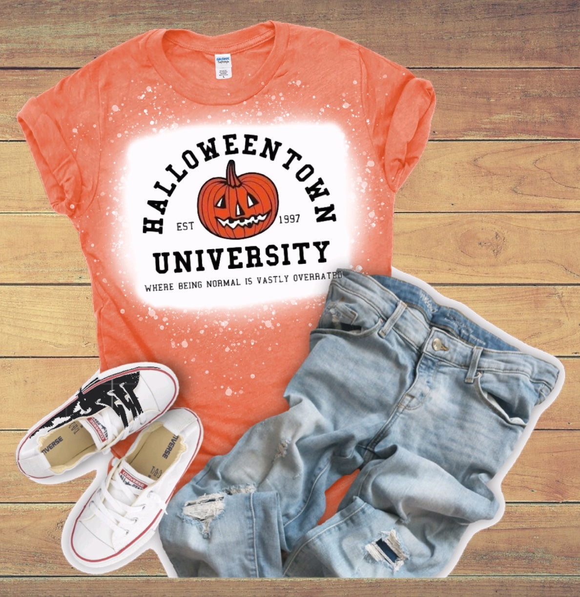 Halloween town university tshirt