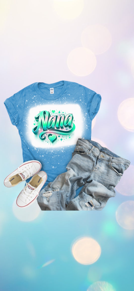 Airbrush nana tshirt