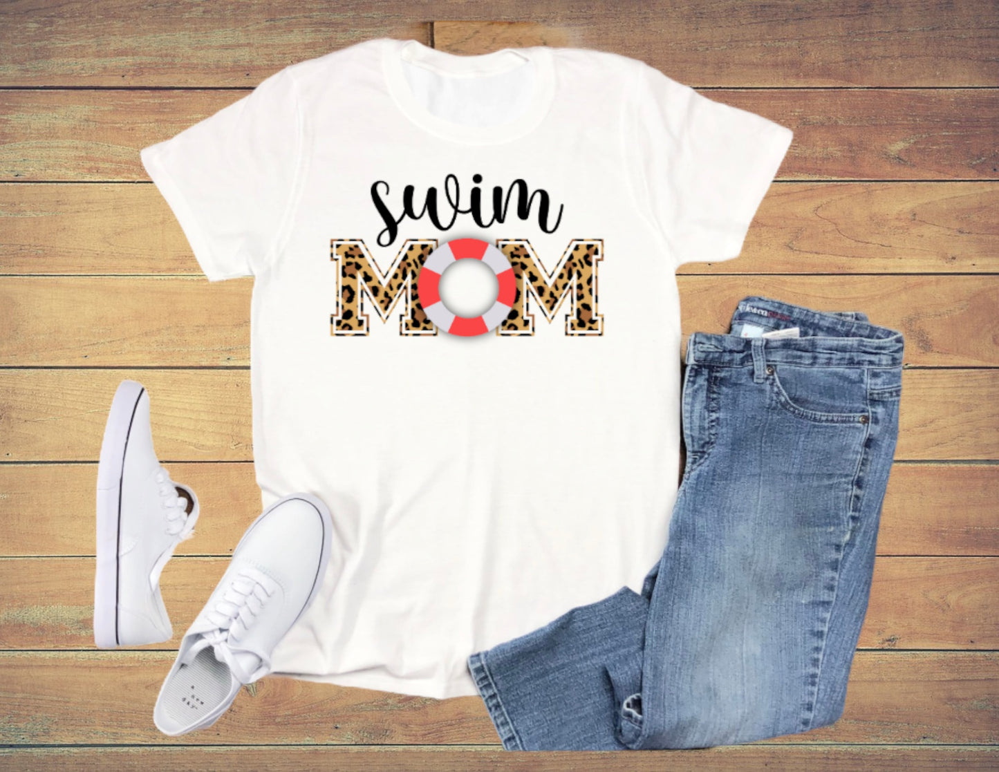 Swim mom tshirt