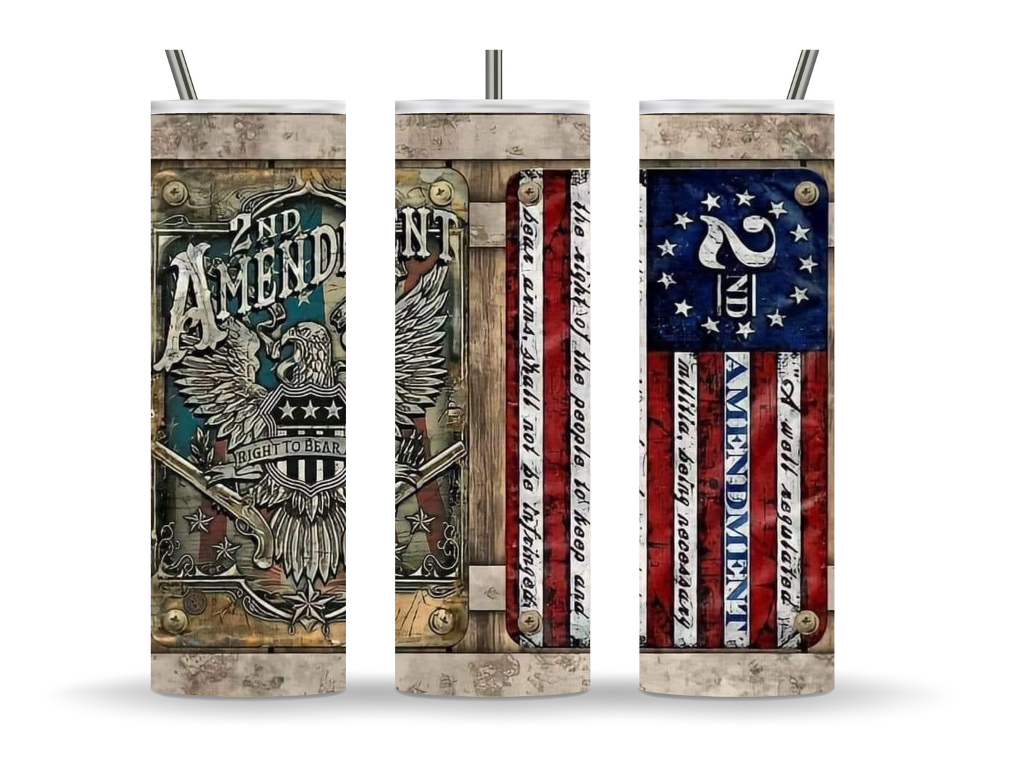 2nd amendment 20oz tumbler