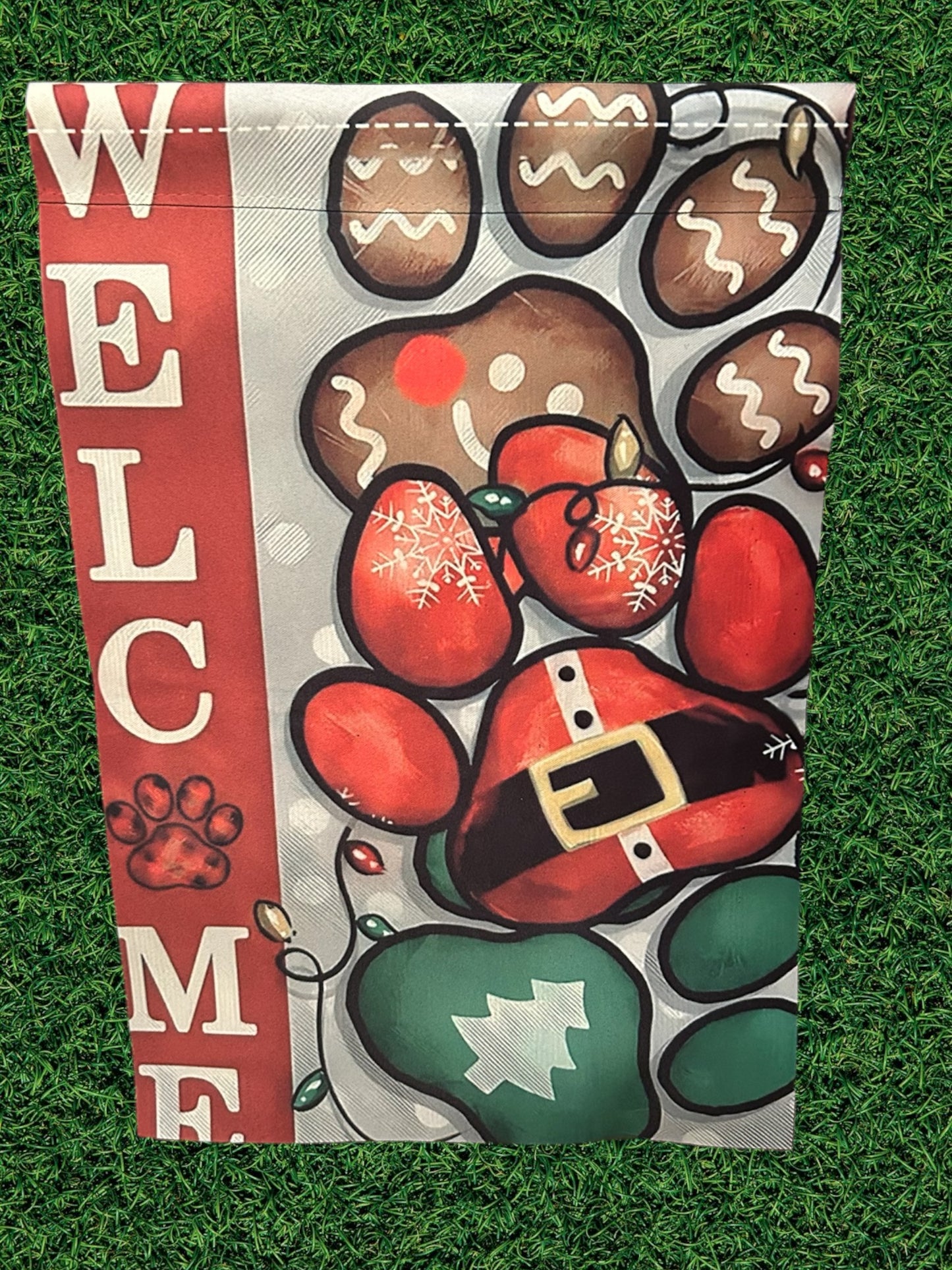 Welcome pre prints flag