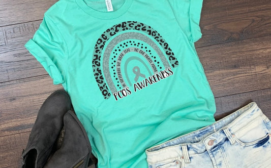 PCOS awareness tshirt