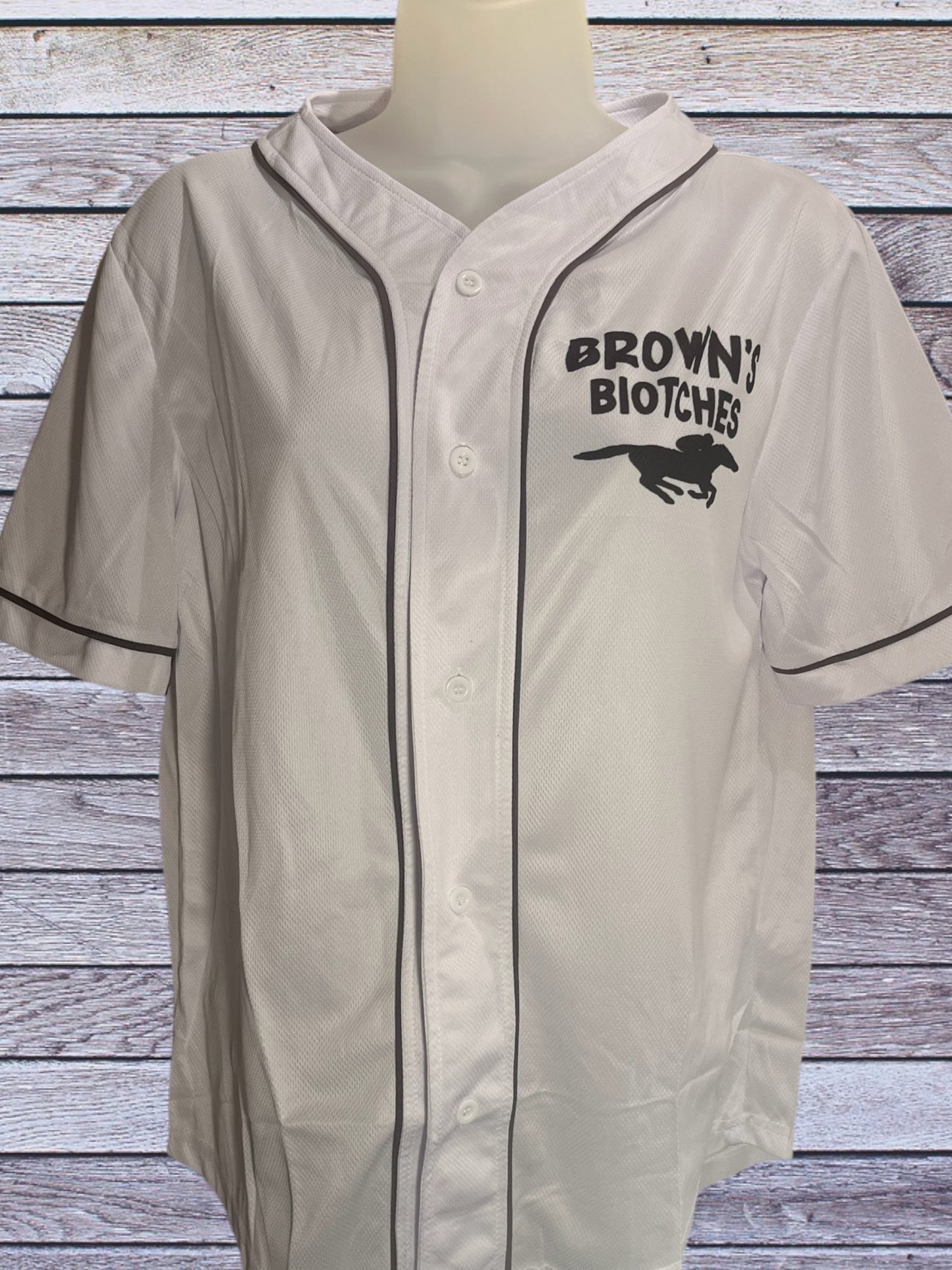 Custom baseball style jersey