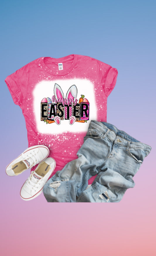 Happy Easter bunny tshirt