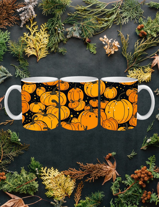 Pumpkins 15oz coffee mug