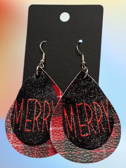 Merry faux earrings