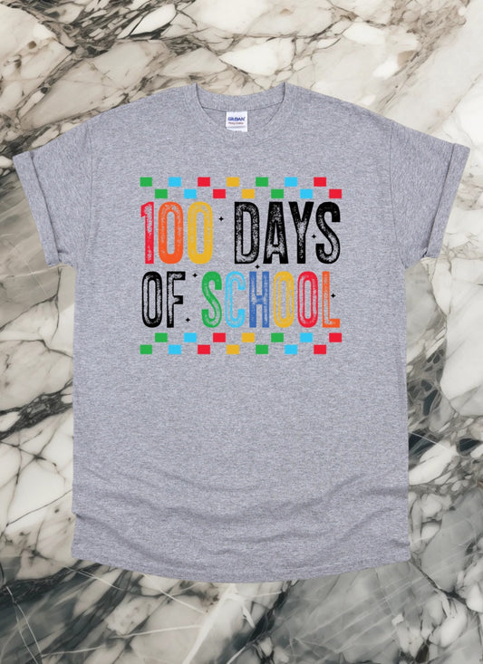 100 days of school Tshirt