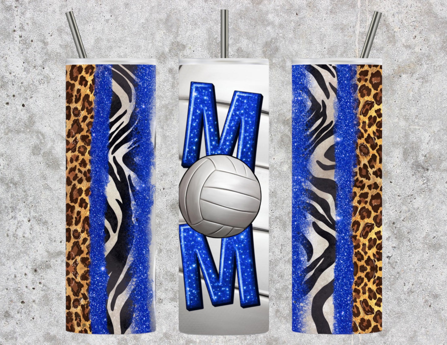 Volleyball mom 20oz tumbler