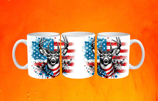 American deer 15oz mug