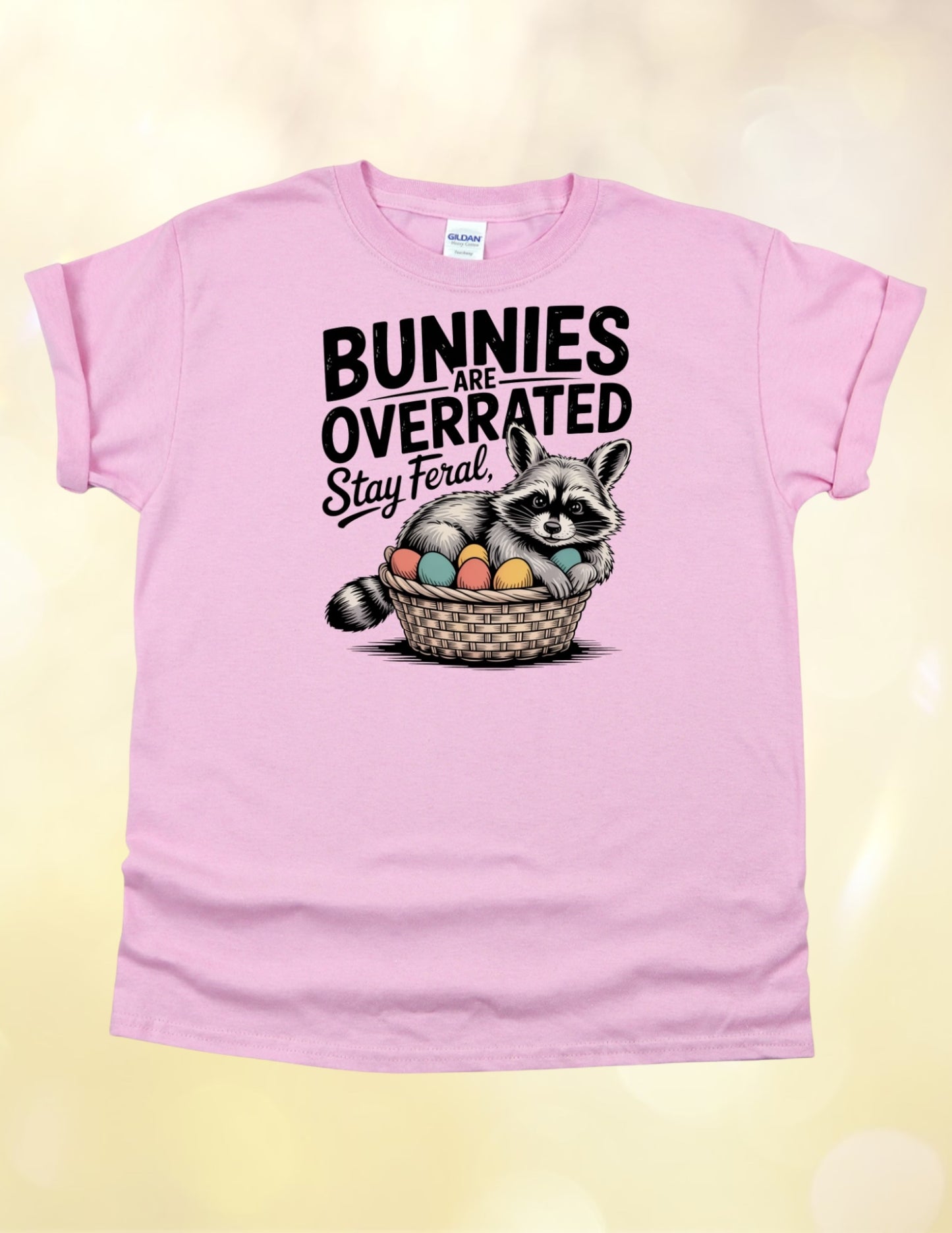 Bunnies are overrated stay feral tshirt