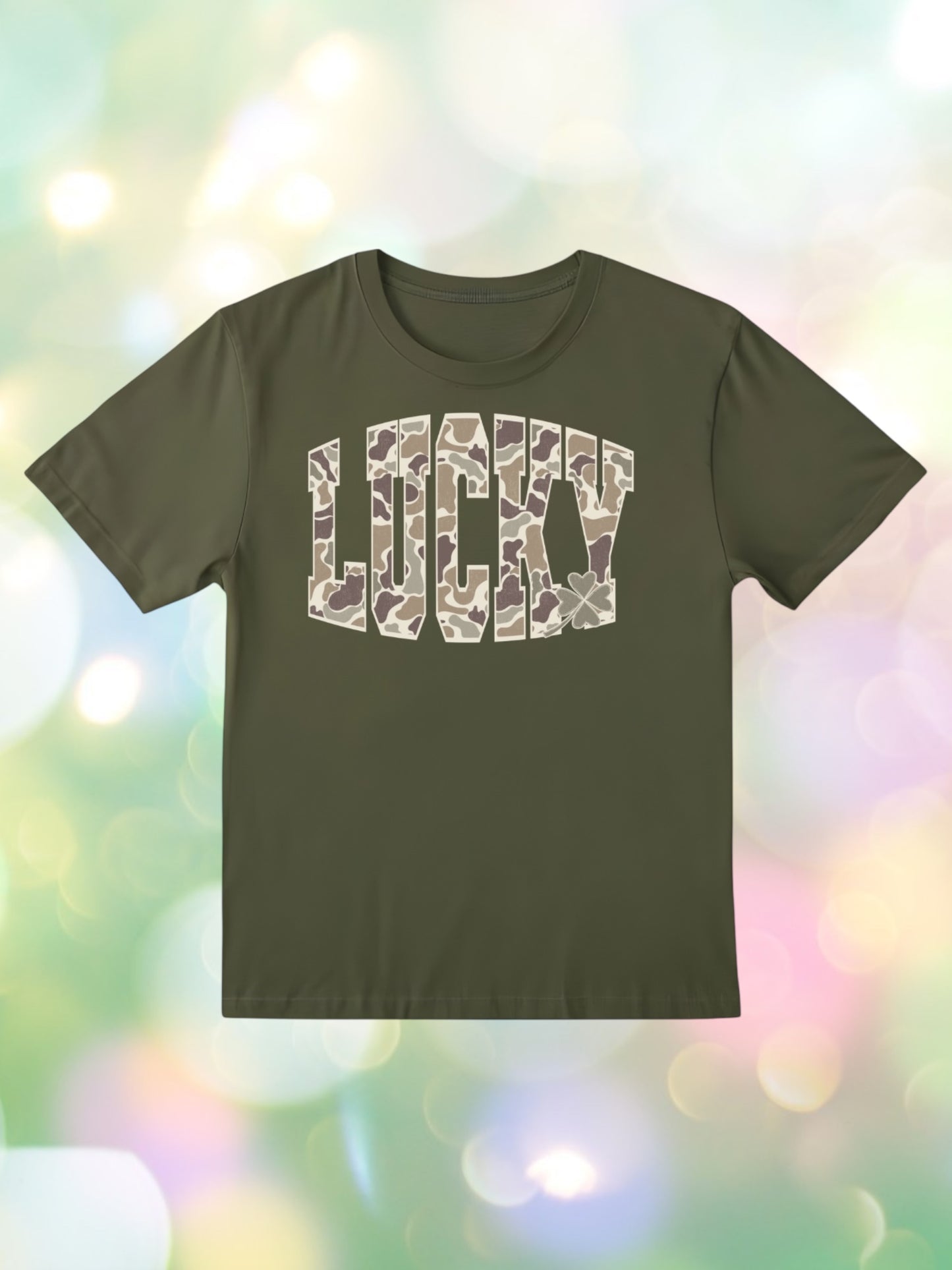 Lucky camo tshirt