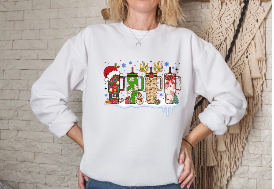 Christmas obsessive cup disorder crewneck