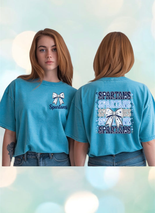 Spartan bow tshirt
