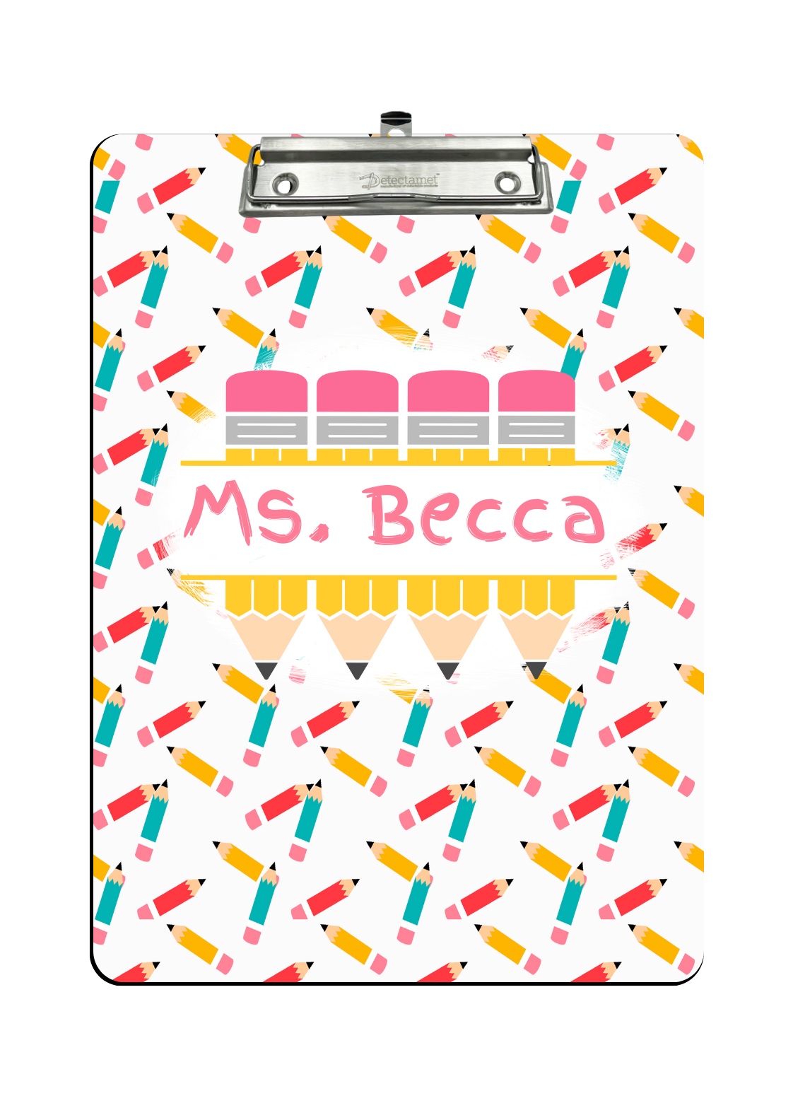 Custom pencil clipboard