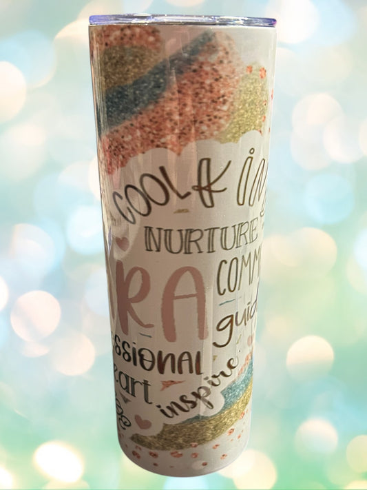 Para heart 20oz tumbler