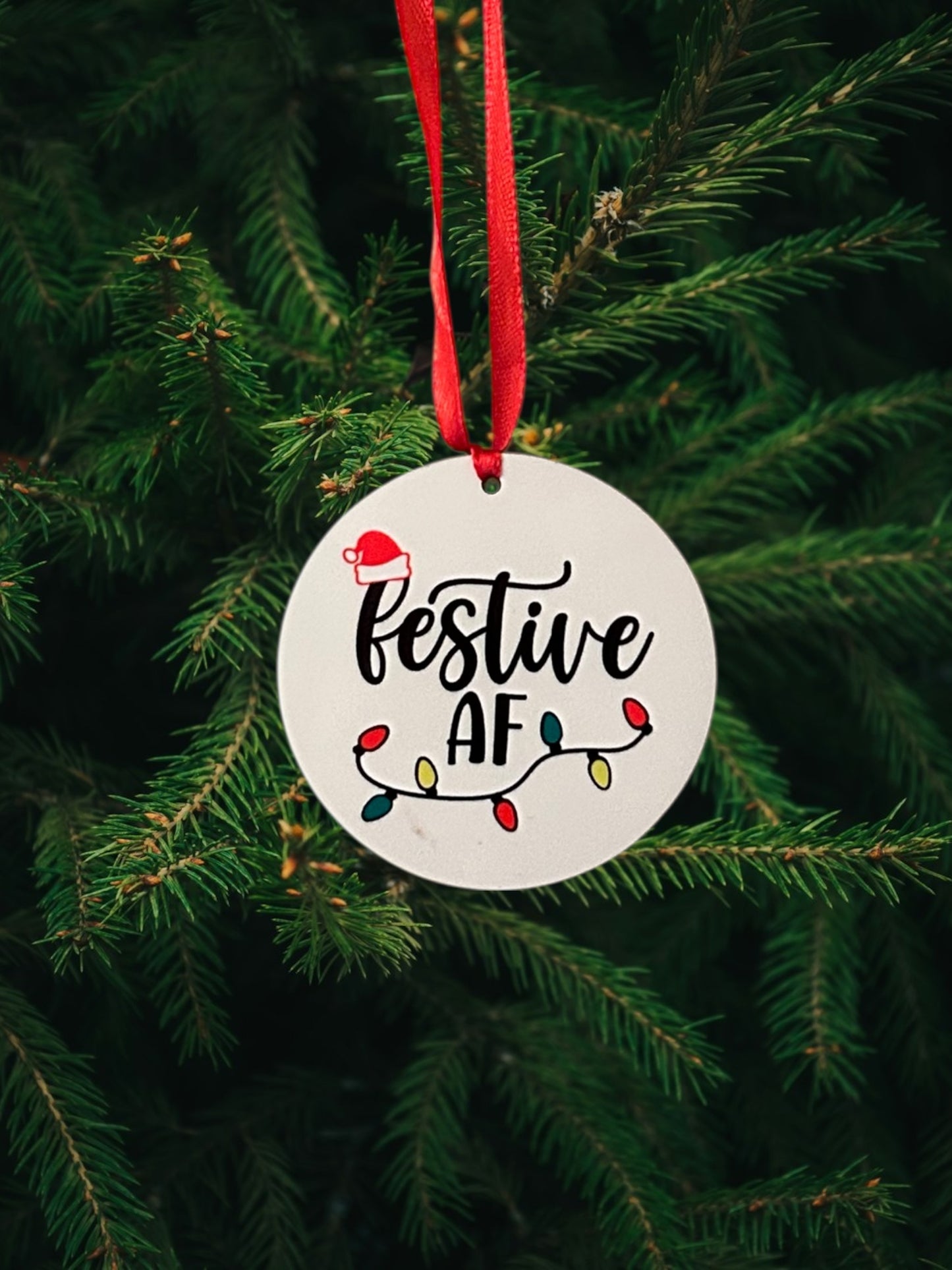 Festive AF ornament