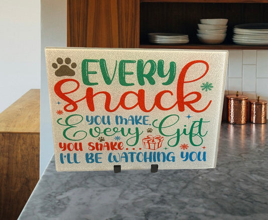 Every snack 8x11 cutting board