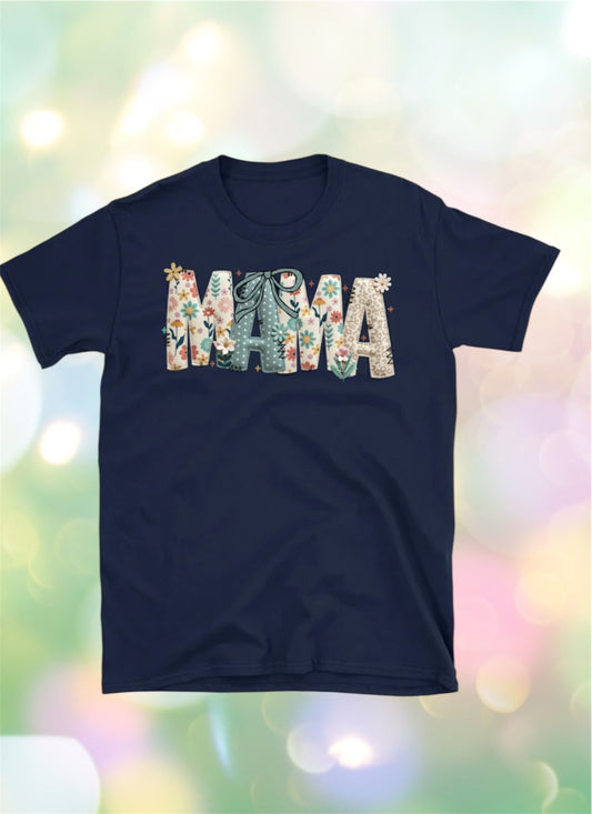 Mama floral tshirt